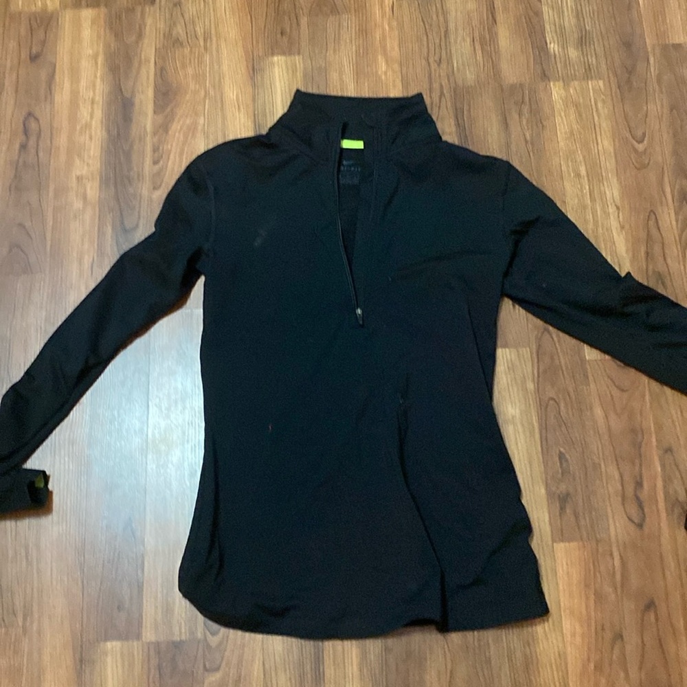 5/$25 Nike Black Quarter-Zip Women's Jacket